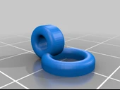 Byr Kalp Kolye Çok Renk (Sadece Plastik Aparattır!!!) 3D thumbnail 3