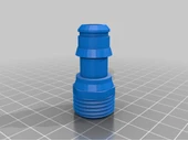 Byr Grohe 28637xx0 Relexa Kuplör / Duş Başlığı / Hortum için Kuplaj (Sadece Plastik Aparattır!!!) 3D thumbnail 1