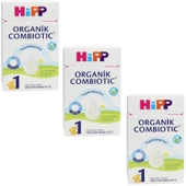 Hipp 1 Organik Combiotic 800 gr Bebek Sütü 3 ADET - 1