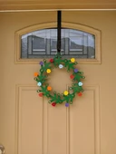 Byr Lego Bahar Çiçek Çelenk Kapısı Hang (Sadece Plastik Aparattır!!!) 3D - 1