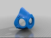 Byr İsteğe bağlı geri akış valflerine sahip Covid-19 Solunum Maskesi (Sadece Plastik Aparattır!!!) 3D - 2