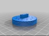 Byr Yüksek akışlı ayarlanabilir duş başlığı kısa (Sadece Plastik Aparattır!!!) 3D thumbnail 4