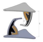 Byr İmkansız Tablo - Antarktik Stili (Sadece Plastik Aparattır!!!) 3D thumbnail 4