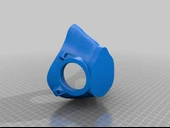 Byr İsteğe bağlı geri akış valflerine sahip Covid-19 Solunum Maskesi (Sadece Plastik Aparattır!!!) 3D - 4