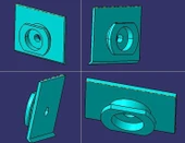 Byr DSLR veya herhangi bir kamera desteği - refleks veya diğer kamera desteği (Sadece Plastik Aparattır!!!) 3D - 3