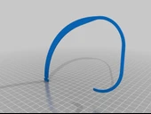 Byr Yazdırılabilir maske için kayışlar ve klipsler (Sadece Plastik Aparattır!!!) 3D - 4