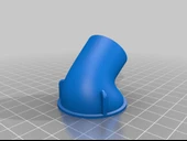 Byr Secura 3000 2000 yarım maske simetrik dar, ambu filtre adaptörü (Sadece Plastik Aparattır!!!) 3D thumbnail 4