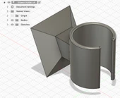 Byr Duş başlığı tutucu (çocuklar için) (Sadece Plastik Aparattır!!!) 3D thumbnail 3