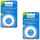 Oral-B EssentialFloss Naneli Diş İpi 50 m 2 ADET - 1