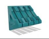 Byr Oral B diş fırçası baş tutucu (Sadece Plastik Aparattır!!!) 3D - 1