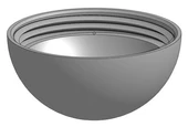 Byr Mini el bombası anahtar yüzük tutucusu (Sadece Plastik Aparattır!!!) 3D - 4