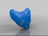 Byr Alt Sıfır Corona Virüsü Covid-19 Maske Fonksiyonel Sub-Zero Subzero (Sadece Plastik Aparattır!!!) 3D thumbnail 4