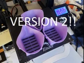 Byr Sürüm 2: Wiles Covid Pandemi Maskesi - KKD Kıtlığı ile Mücadele, (Sadece Plastik Aparattır!!!) 3D - 2