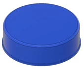 Byr Bir galon süt sürahi kapağı - yivli ve pürüzsüz versiyon (Sadece Plastik Aparattır!!!) 3D - 4