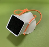 Byr Yeniden Kullanılabilir Yüz Maskesi - Yıkanabilir, Yüz Takma, Değiştirilebilir Hepa Filtre (Sadece Plastik Aparattır!!!) 3D - 2
