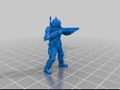 Byr Mandalor Tüfekçisi (Westar-35 Karabina, A280, TL-50, E-22) Çeşitleri (Sadece Plastik Aparattır!!!) 3D - 1