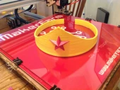 Byr Wonder Woman's Tiara ve Bilezikler (Sadece Plastik Aparattır!!!) 3D - 4