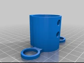 Byr Diş fırçası oral b duvar desteği (Sadece Plastik Aparattır!!!) 3D - 1