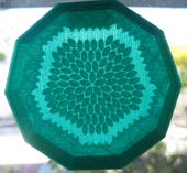 Byr Bir çokgen merkezli tilings ile kaseler (Sadece Plastik Aparattır!!!) 3D - 3