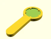 Byr Grohe duş başlığı aracı (Sadece Plastik Aparattır!!!) 3D thumbnail 4