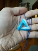 Byr Penrose Üçgen Kolye (3) (çift ekstrüzyon) (Sadece Plastik Aparattır!!!) 3D thumbnail 2