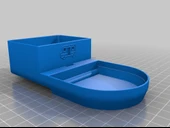 Byr Krups için büyük kupa tabanı Nespresso mini özü (Sadece Plastik Aparattır!!!) 3D - 3