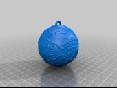 Byr Noel Ağacı Bauble - Dekoratif (Sadece Plastik Aparattır!!!) 3D - 3
