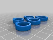 Byr Stubby mini yüzük a-şey (Sadece Plastik Aparattır!!!) 3D thumbnail 1