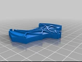 Byr Bloodwars yarasa kurabiye kesici (Sadece Plastik Aparattır!!!) 3D thumbnail 2