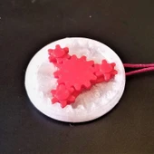 Byr Gezegensel şanzıman kolye (Sadece Plastik Aparattır!!!) 3D thumbnail 4