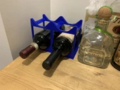 Byr Şarap şişesi rafını istiflemek (Sadece Plastik Aparattır!!!) 3D - 3
