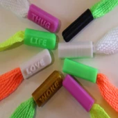 Byr Özel Ayakkabı ve Hoodie Aglets (Sadece Plastik Aparattır!!!) 3D thumbnail 1