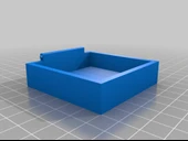 Byr Düşük poli dağ temalı yüzük kutusu (Sadece Plastik Aparattır!!!) 3D thumbnail 4