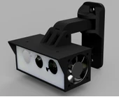 Byr Noir kamera kullanarak Raspberry Pi Zero W güvenlik kamerası. (Sadece Plastik Aparattır!!!) 3D - 2