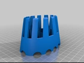 Byr Baş aşağı vücut yıkama / şampuan teneke tutucu (Sadece Plastik Aparattır!!!) 3D - 2