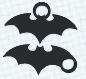 Byr Batman kolye ve anahtarlık (Sadece Plastik Aparattır!!!) 3D thumbnail 1