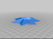 Byr 7 noktalı yıldız kolye (Sadece Plastik Aparattır!!!) 3D thumbnail 3