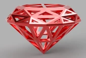 Byr İçi boş yakut (Sadece Plastik Aparattır!!!) 3D - 2