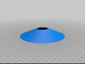Byr Çömlekçilik kurutma konisi (Sadece Plastik Aparattır!!!) 3D - 3