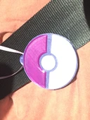 Byr Pokeball hap kutusu kolye (Sadece Plastik Aparattır!!!) 3D - 3