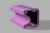 Byr Balsa için Airfoil Lider Edge Zımpara Bloğu (Sadece Plastik Aparattır!!!) 3D - 4
