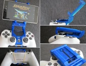 Byr Katlanabilir PS4 Android Universal. Mount. klip. tutucu. akıllı telefon. DualShock 4 (V2 / Rev 2 test edildi). markalı playstation (Sadece Plastik Aparattır!!!) 3D - 1