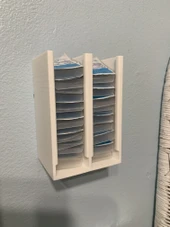 Byr Medicine Dolap Rafı için Kontakt Lens Dispenser (Sadece Plastik Aparattır!!!) 3D - 4