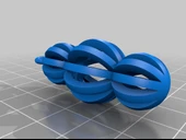 Byr Küresel Akorlar Küpe ve Kolye (Sadece Plastik Aparattır!!!) 3D thumbnail 3