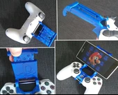 Byr PS4 Android Universal. Mount. klip. tutucu. akıllı telefon. DualShock 4 (V2 / Rev 2 test edildi). Markalı PlayStation. Yeni Takviye V (Sadece Plastik Aparattır!!!) 3D - 2