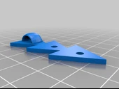 Byr değiştirilebilir üçgenler kolye (Sadece Plastik Aparattır!!!) 3D - 2