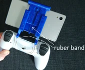Byr PS4 Android Universal. Mount. klip. tutucu. akıllı telefon. DualShock 4 (V2 / Rev 2 test edildi). Markalı PlayStation. Yeni Takviye V (Sadece Plastik Aparattır!!!) 3D - 3