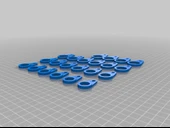 Byr Yüzük göstergeleri (ABD + Metrik) (Sadece Plastik Aparattır!!!) 3D thumbnail 2