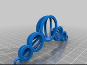 Byr Küresel Akorlar Küpe ve Kolye (Sadece Plastik Aparattır!!!) 3D thumbnail 2