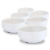 13CM KIRILMAZ MELAMİN ÇORBA KASESİ 6lı - 1